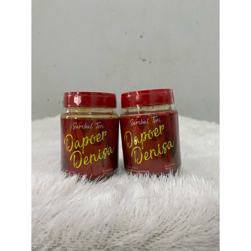 

SAMBAL TERI DAPOER_DENISA 150gr(200ml)