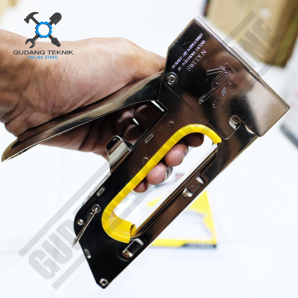 

Staples Solid R23 Staples Manual Hand Tacker Paku Tembak q O1G2