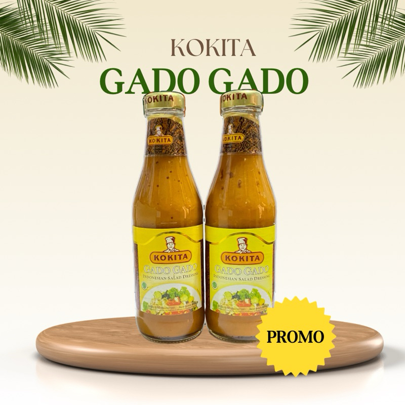 

Kokita Gado Gado Botol 400g