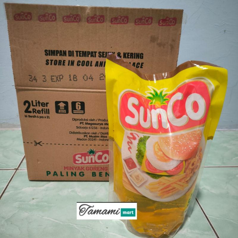 

minyak goreng SUNCO kemasan 2 liter promo murah