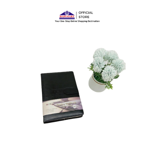 

Buku Catatan Harian Notebook Cover Kulit Dengan Pembatas Magnetic Buckle/Note pad