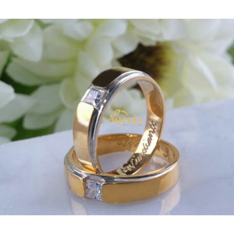 Cincin Lamaran Tunangan Nikah Emas Perak