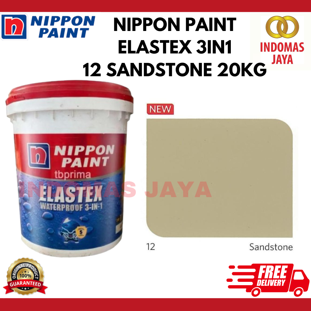 ELASTEX 3 IN 1 12 SANDSTONE NIPPON PAINT 20KG