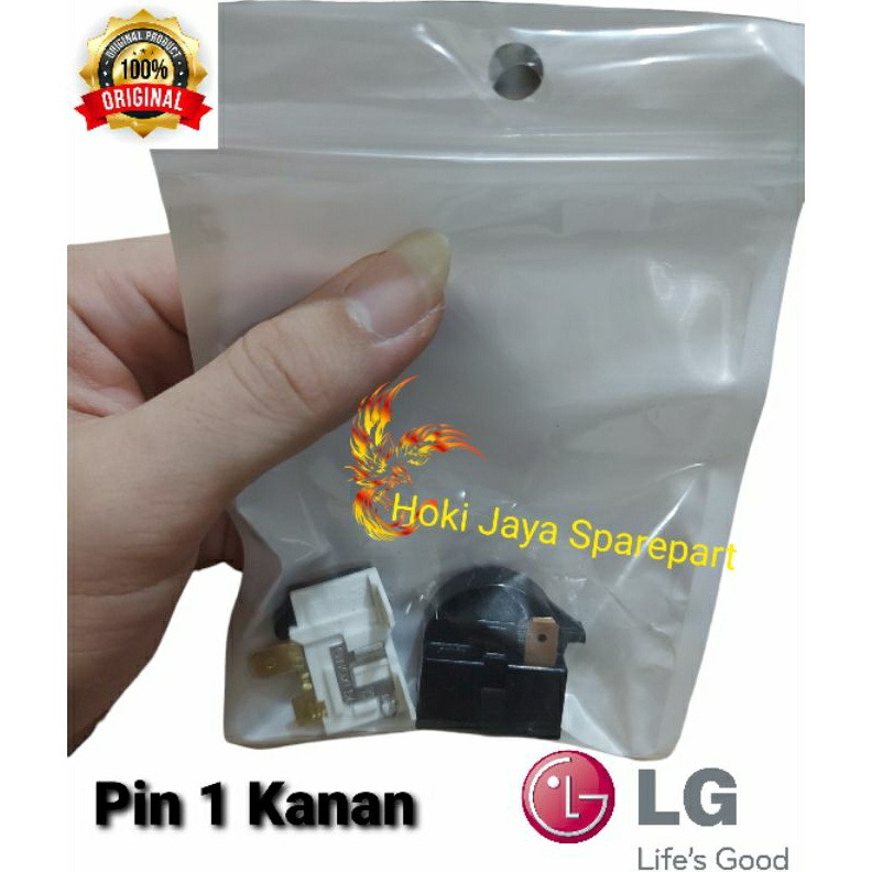 KODE P28C Relay Ptc Overload Original Kulkas LG 1 pintu  rilay kulkas LG 1 pintu