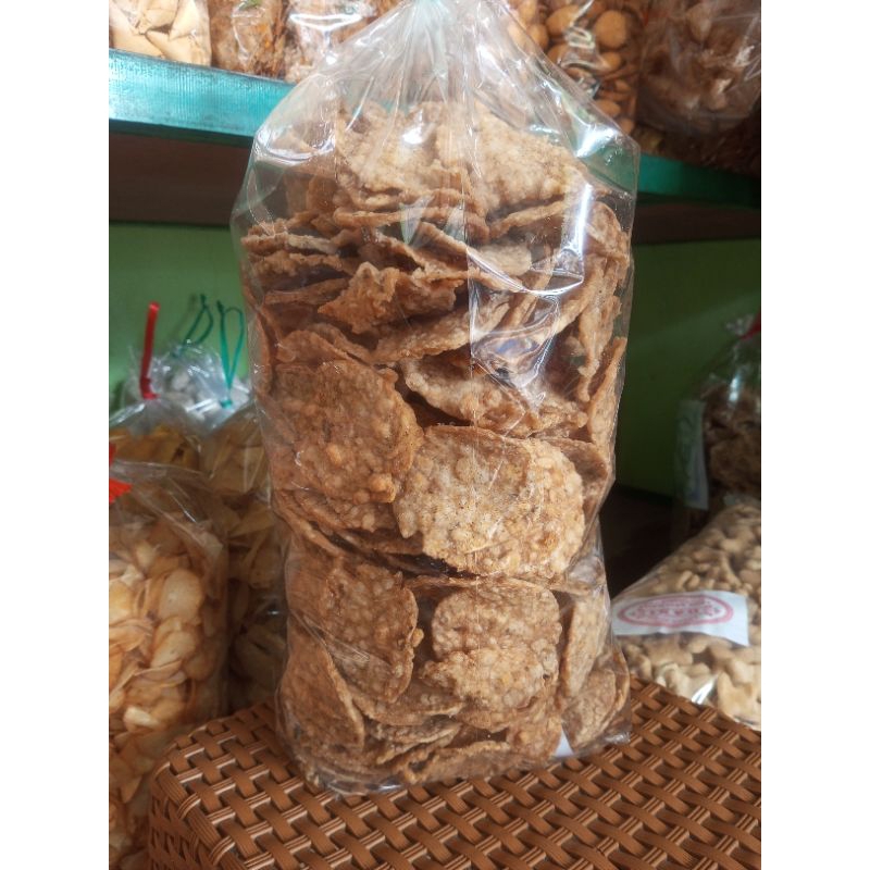 

KERIPIK TEMPE TEPUNG ASIN GURIH RENYAH 1KG