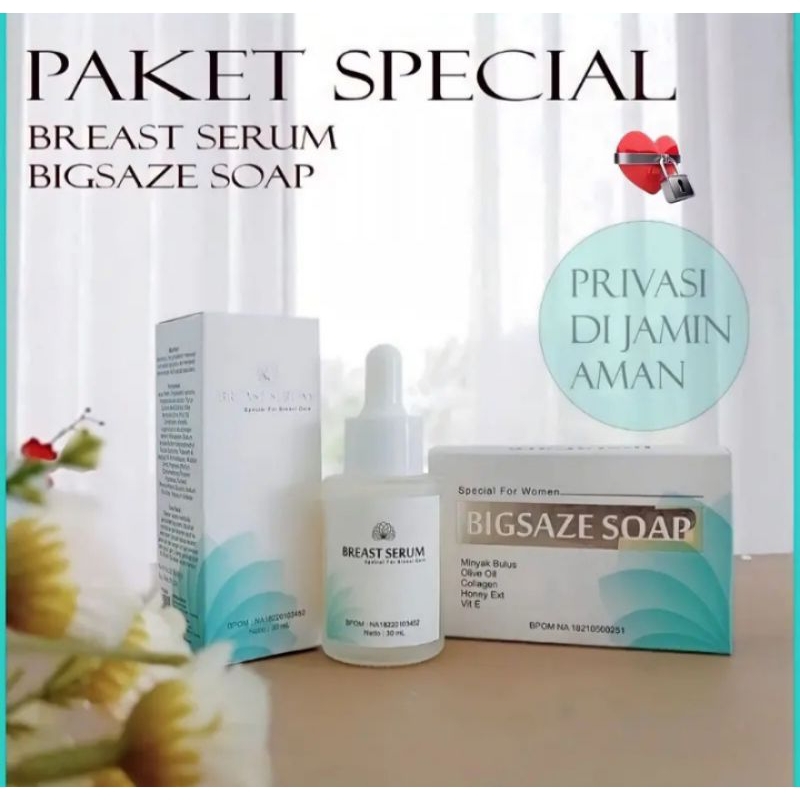 BIGSIZE SOAP/Serum breast bisa privasi