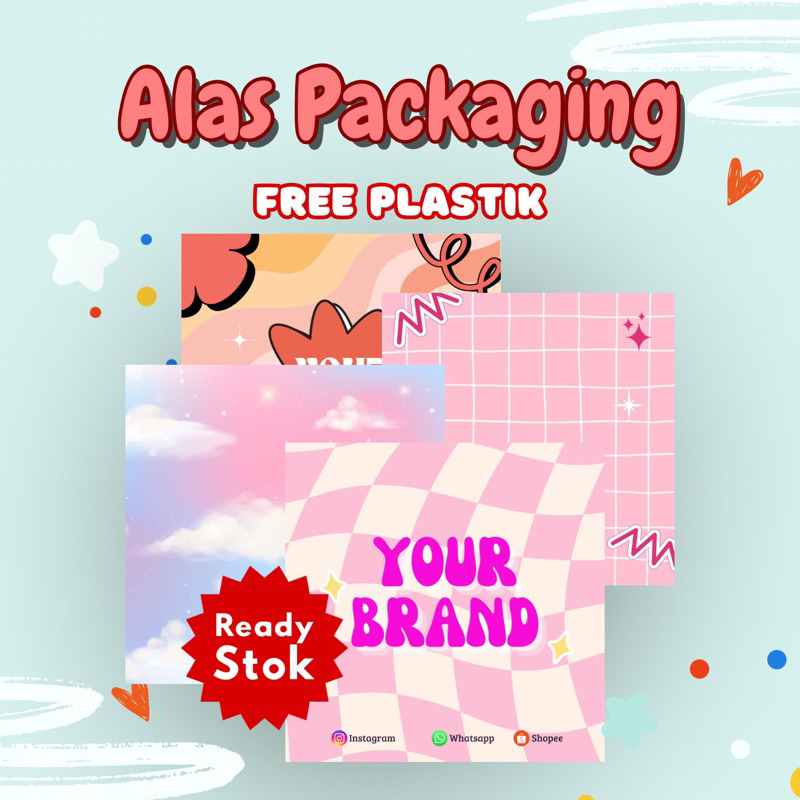

[FREE PLASTIK] ALAS PACKING AKSESORIES GELANG CINCIN SATUAN [READY STOK]
