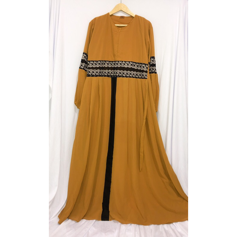 Gamis Ceruti Dress Ceruty Gamis Renda Gamis Kondangan Baju Kondangan