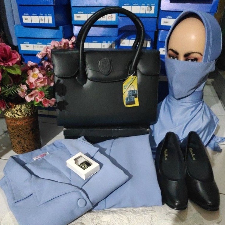 KODE P25T paket komplit baju psh pia ardhya garini muslim dan non muslim