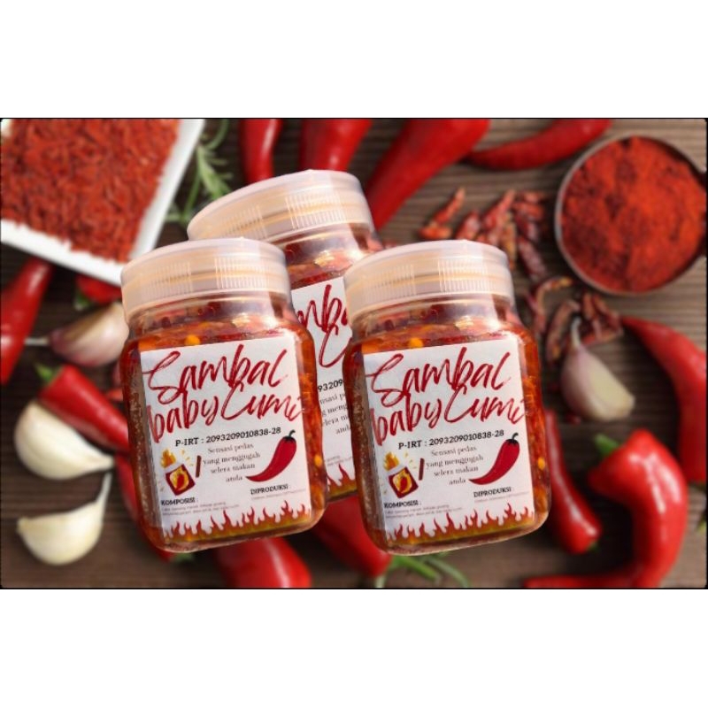

Sambal Baby Cumi Level 5