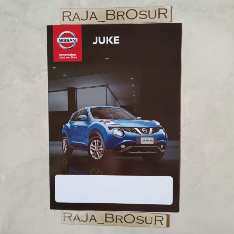 Poster brosur katalog leaflet Nissan Juke 2016