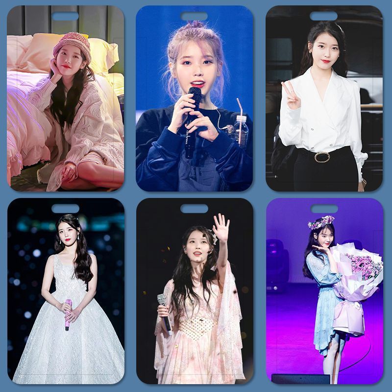 

ID Card Holder Motif IU/ Photocard Holder / Tali Gantung /Name Tag