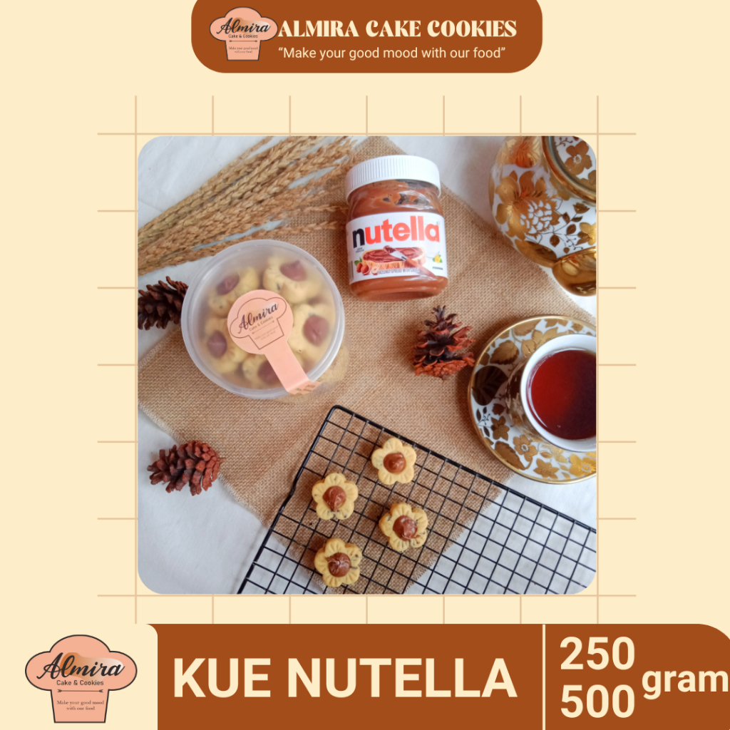 

KUE KERING NUTELLA PREMIUM HOMEMADE TOPLES TABUNG