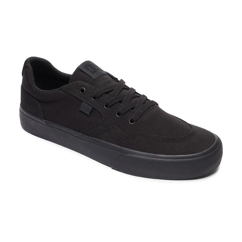 Sepatu DC Rowlan TX Full Black Original