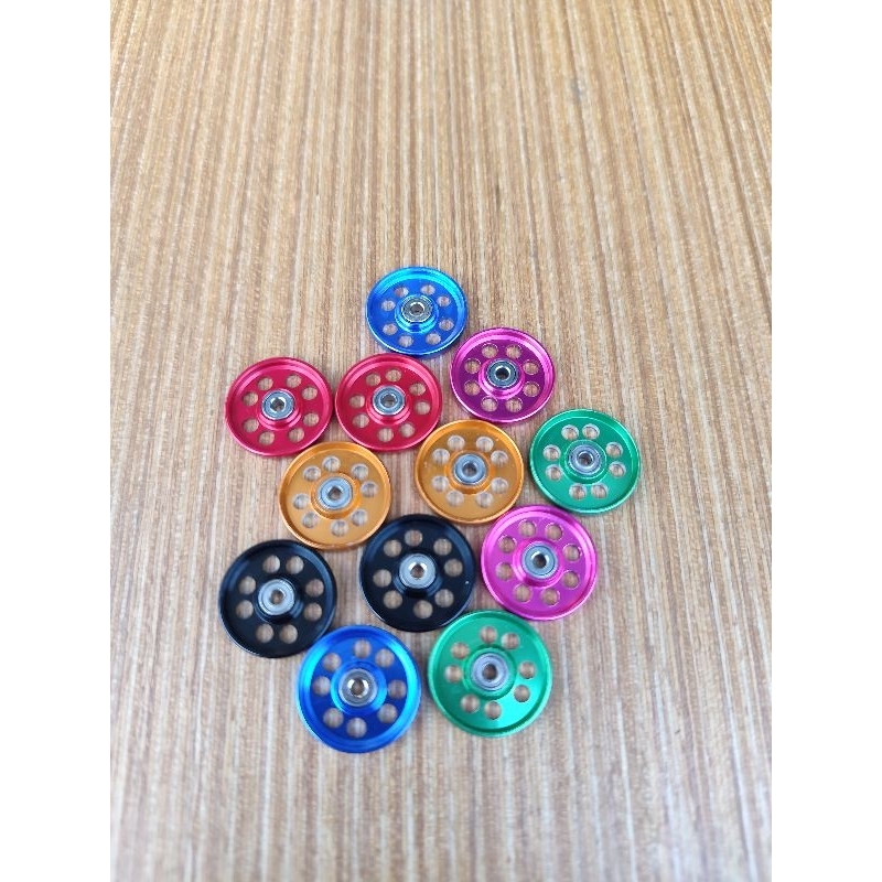 Tamiya HG Alumunium Lightweight Roller 17 mm Aftermarket Rep Tamiya 95563