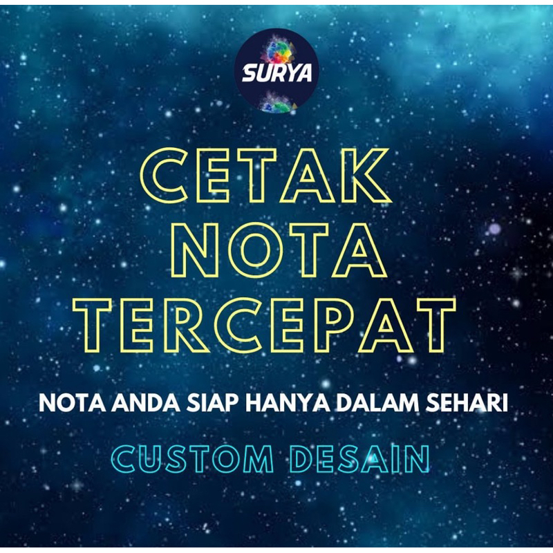 

Nota 2 Ply NCR grosir