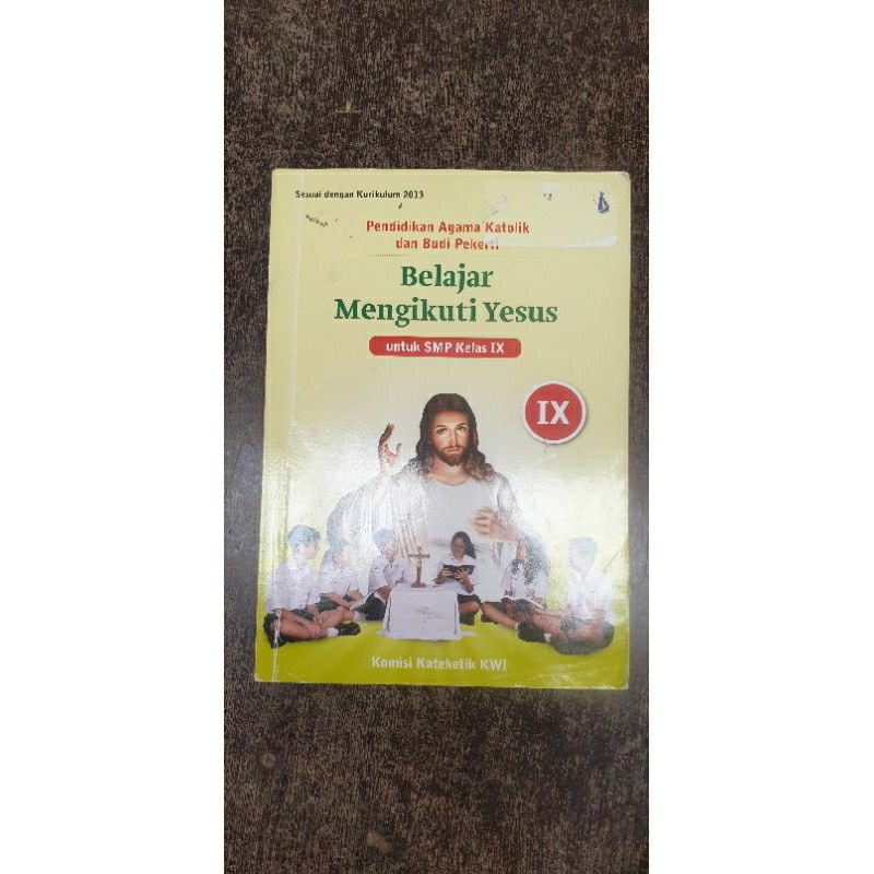 

buku belajar mengikuti yesus IX preloved