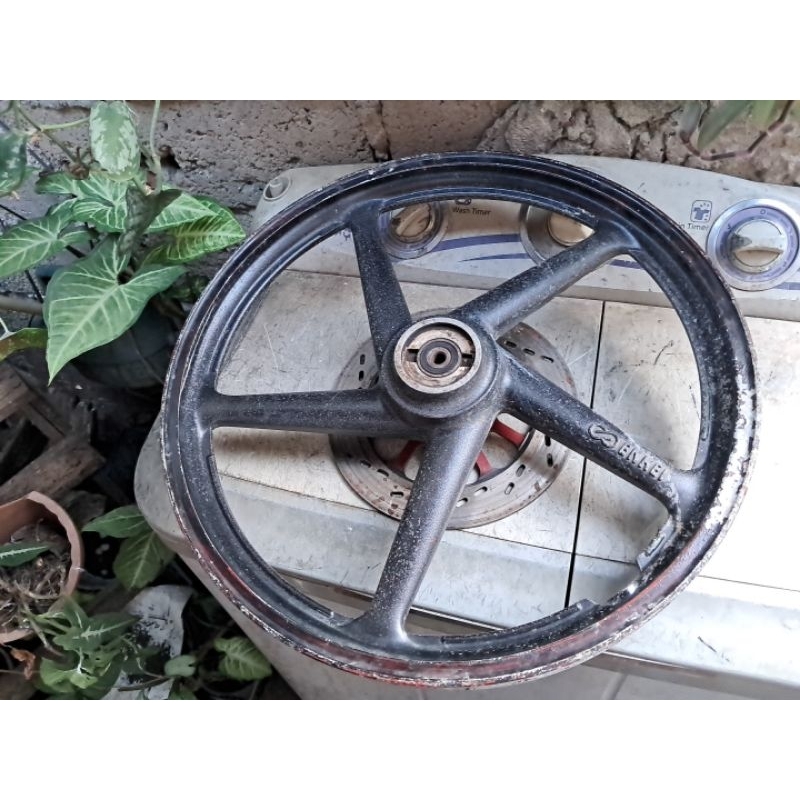 Velg rk cool kuul satria ru 120 lumba r hiu smash shogun pelek suzuki enkei japan Jepang racing pala