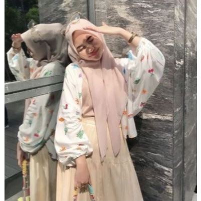STEV - KIYOWO OUTER MOTIF JUMBO XXL | KIYOWO OUTER | KIYOWO MOTIF | CARDI KIYOWO NTW