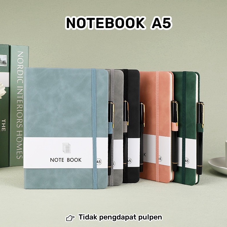 

Booming Notebook A5 Buku catatan aesthetic Buku tulis agenda Bullet Book journal Diary planner multicolor Scrapbook jurnal untuk sekolah kantor pelajar