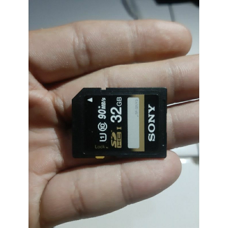Memori Card Sony SDXC 32gb 90MBs second normal