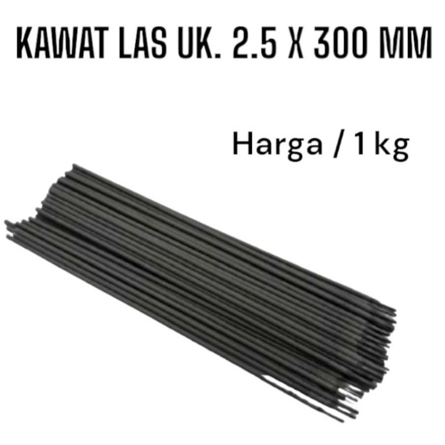 Kawat Las Listrik 2,5mm x 300mm 1KG Expander