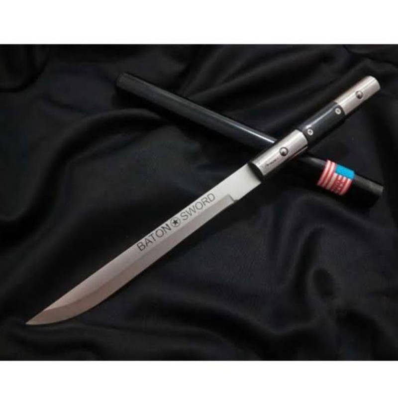 pisau dapur / pisau daging / pisau tongkat baton sword