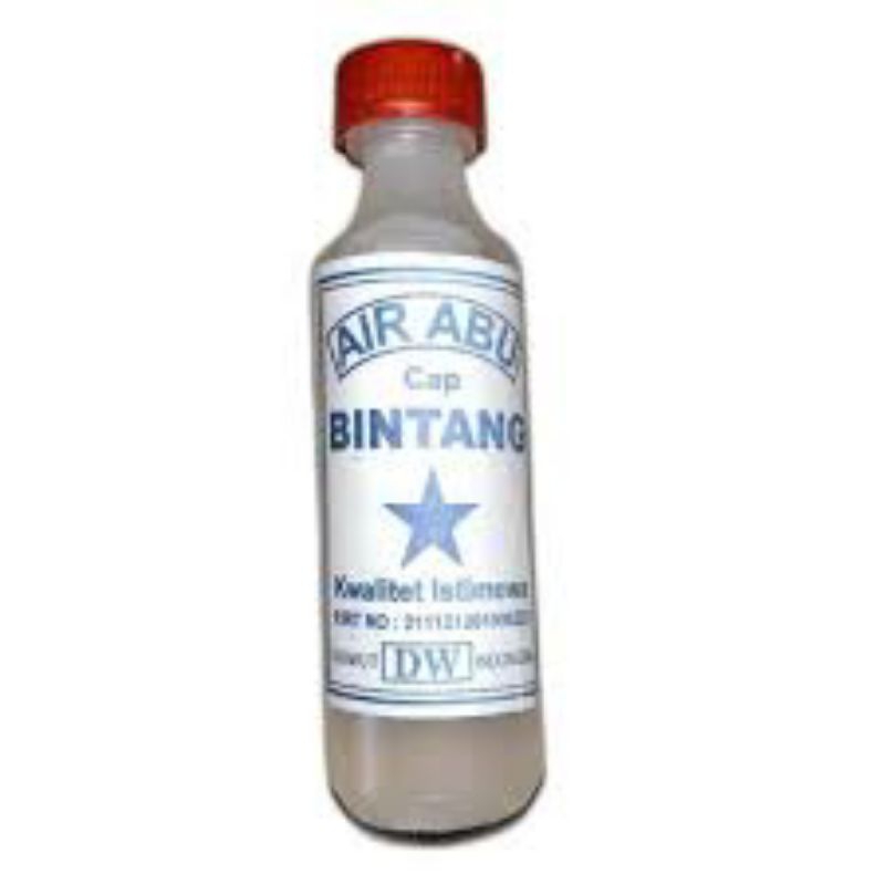 

Air Abu cap Bintang botol kecil