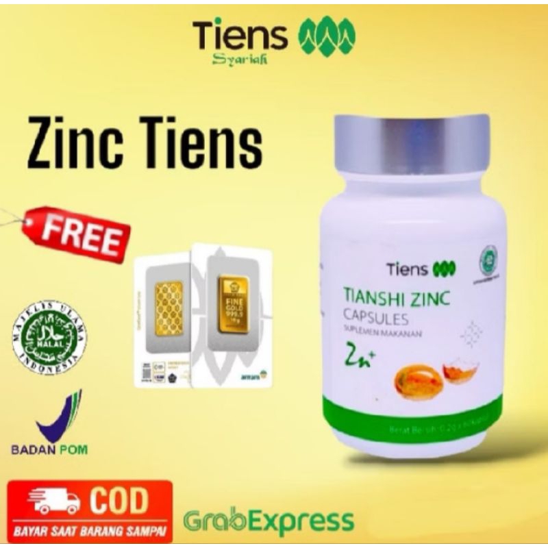 PENGGEMUK BADAN ZINC | ORIGINAL TIENS