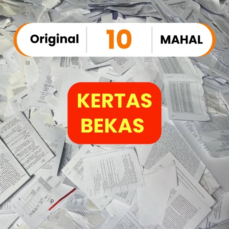 

10 KERTAS CACAHAN SHREDDED PAPER MAHAL (UNTUK KALANGAN SENDIRI) PAKET 100K