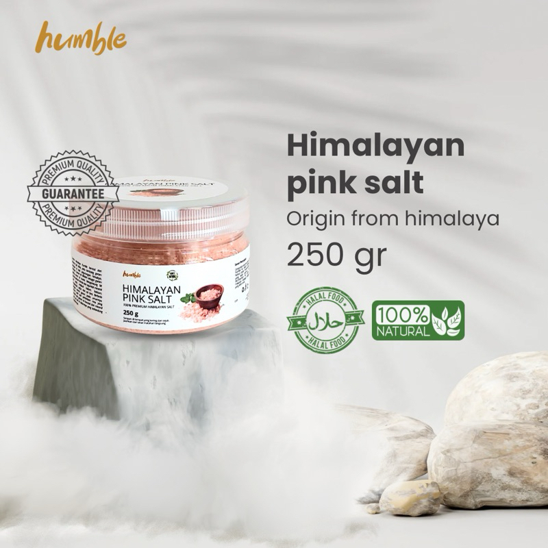 

Himalayan Pink Salt 250 gr | Garam Himalaya Organik original Pure high quality Humble