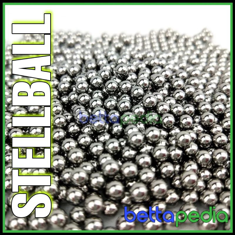 Pelor Sepeda Laher Roda Diameter 5mm 6.35mm 1/4 6mm 7mm 8mm 9mm 10mm isi 100 Butir