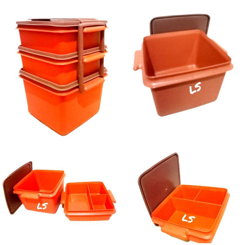 RANTANG PIKNIK SUSUN JUMBO SUSUN 3 RANTANG MAKANAN & SAYURAN RANTANG UNTUK PIKNIK