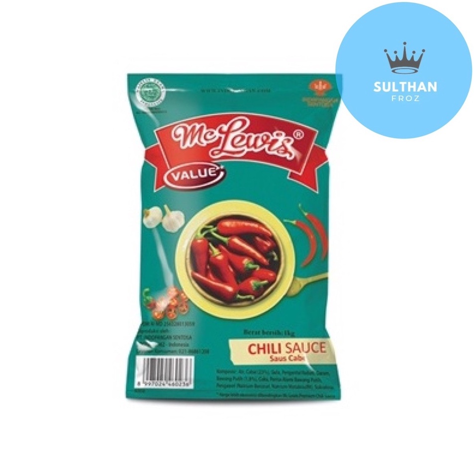 

vqPaling Popular MC LEWIS SAUS CABE VALUE 1 KG P88