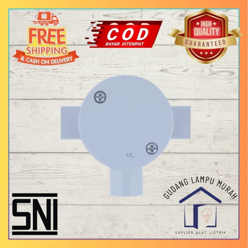 T dus Putih 20mm Tee dus Pralon 20mm Tee dus 20mm Sambungan Pipa 20mm Tee Pipa 20mm