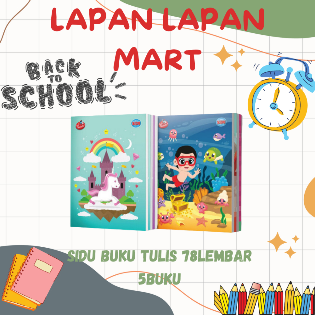 Sidu Buku Tulis 78Lembar Isi5