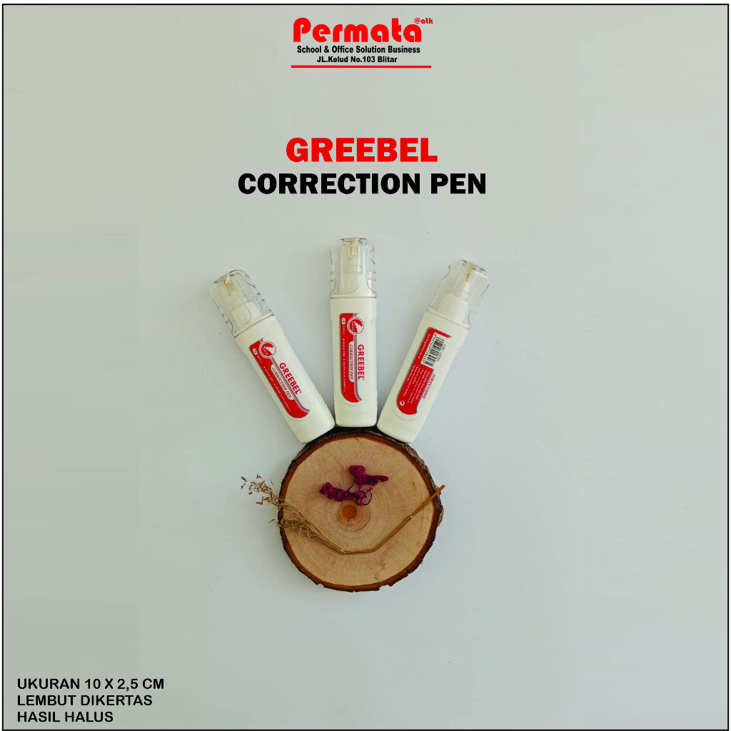 

Greebel Correction Pen | Tip X Tipe X / Tipe x Cair