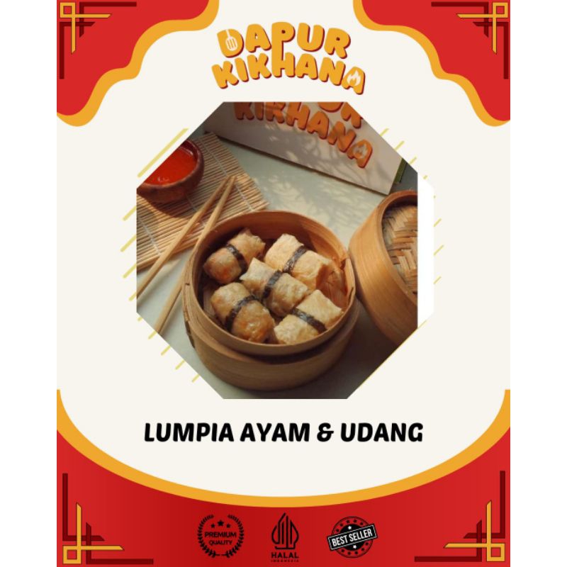 

Lumpia Ayam Dan Udang Frozen Food by Dapur Kikhana