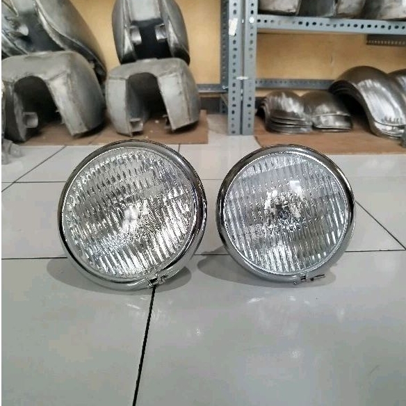 Headlamp motor custom british,Headlamp british,lampu depan british