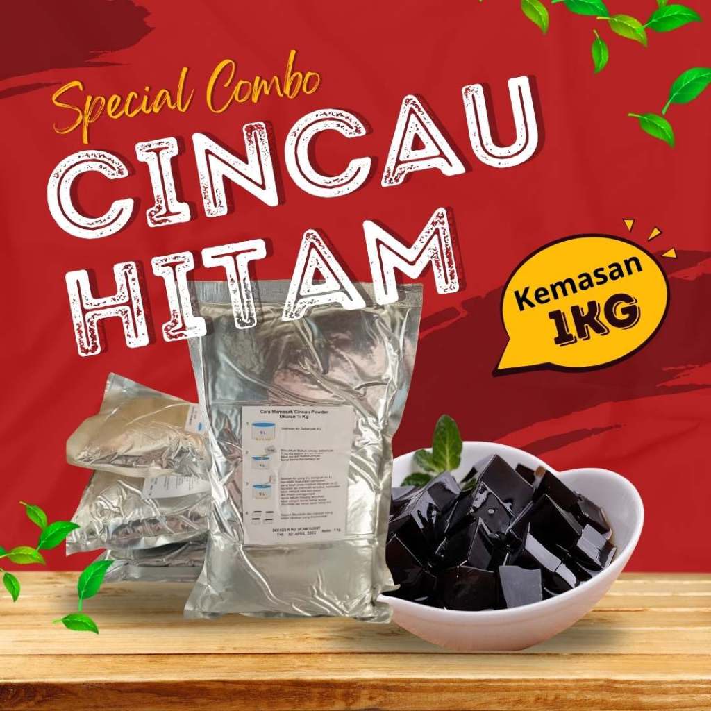 

Cincau Hitam Instan Dijamin Berkualitas, Murni dan Halal di Malang Kemasan 1Kg