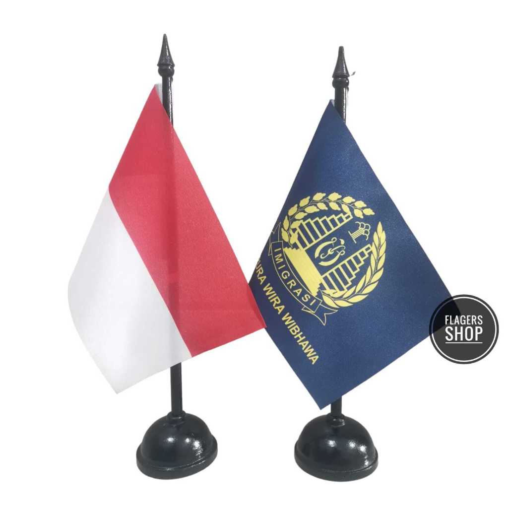 

[PAKET] Bendera Meja Indonesia + Imigrasi RI
