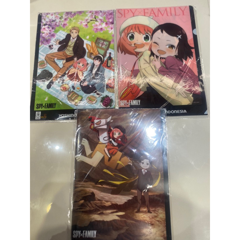

Yoshinoya Merchandise Collaboration with SpyXFamily (Map Holder)