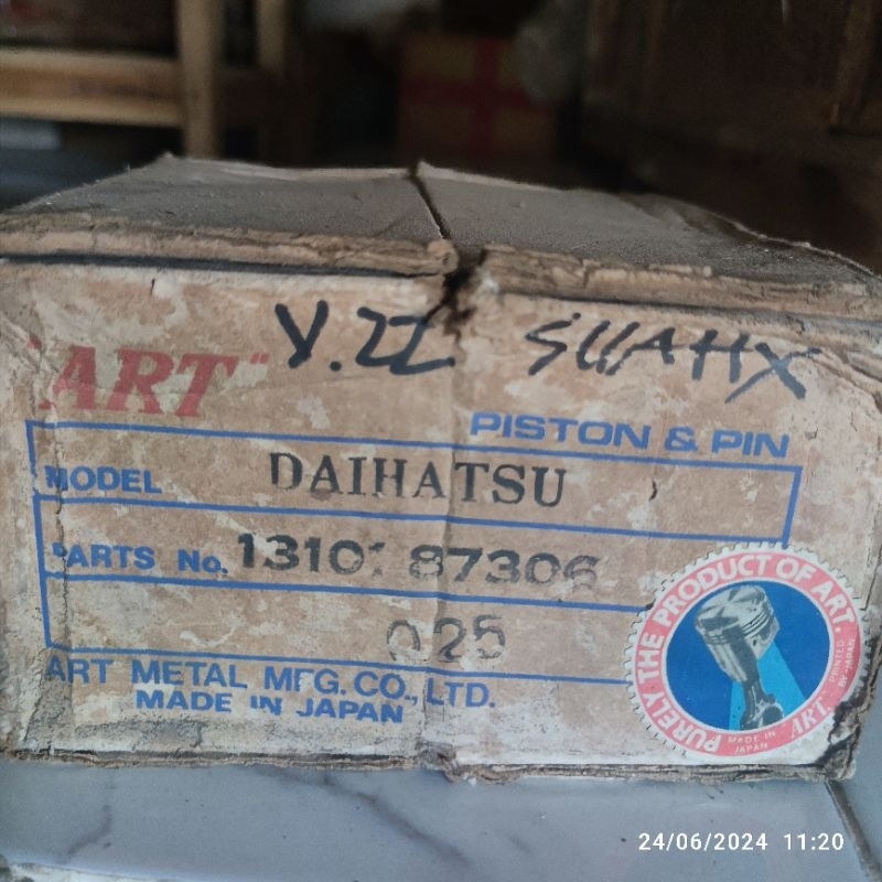 sekesr seger piston taft f50 delta v22 DG ART ASLI ORIGINAL JAPAN taft diesel f50 delta v22