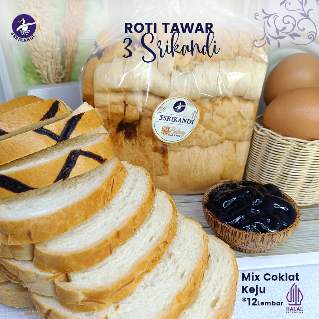 

Roti Tawar | Roti Tawar Premium | Roti Tawar Jadul | 3Srikandi