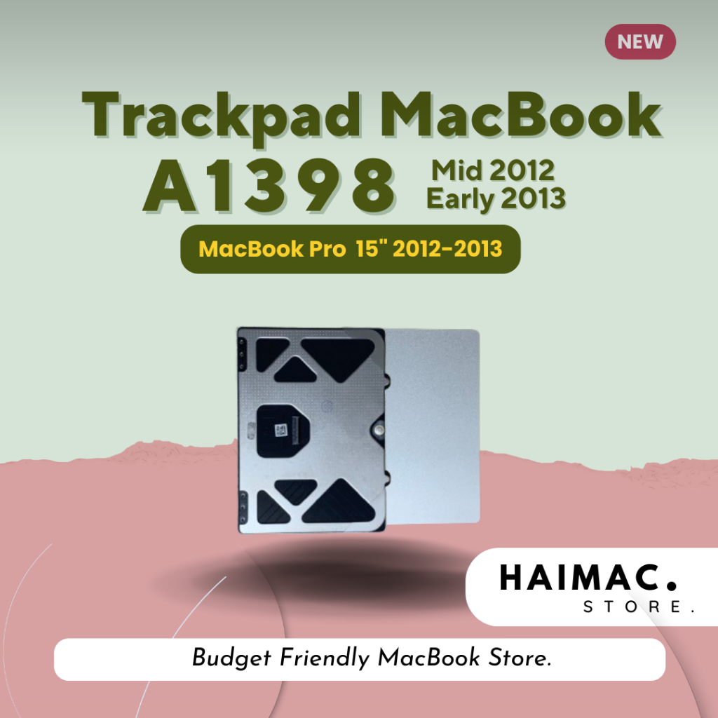 Trackpad Touchpad A1398 -  MacBook Pro 15" 2012 2013 || Include Kabel