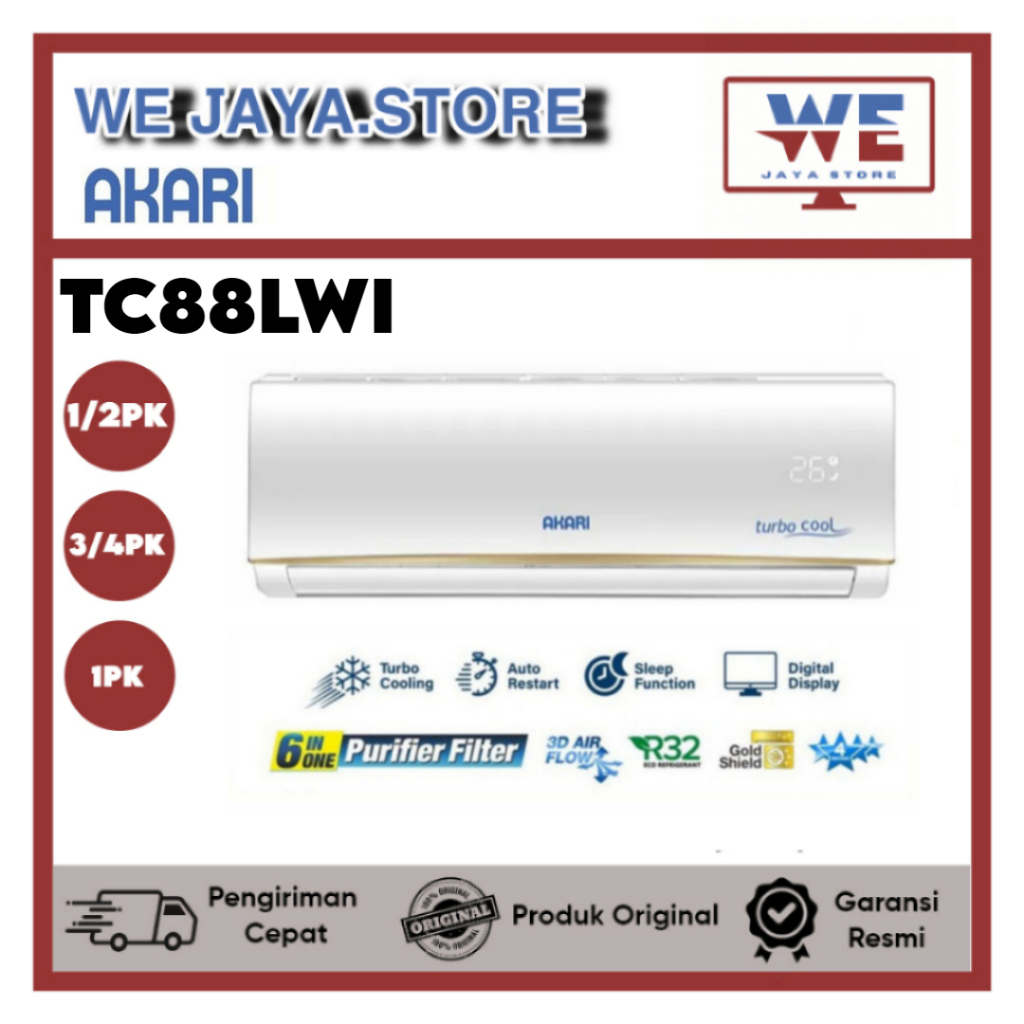 AC AKARI 1/2PK-1PK 05TC88LWI/09TC88LWI