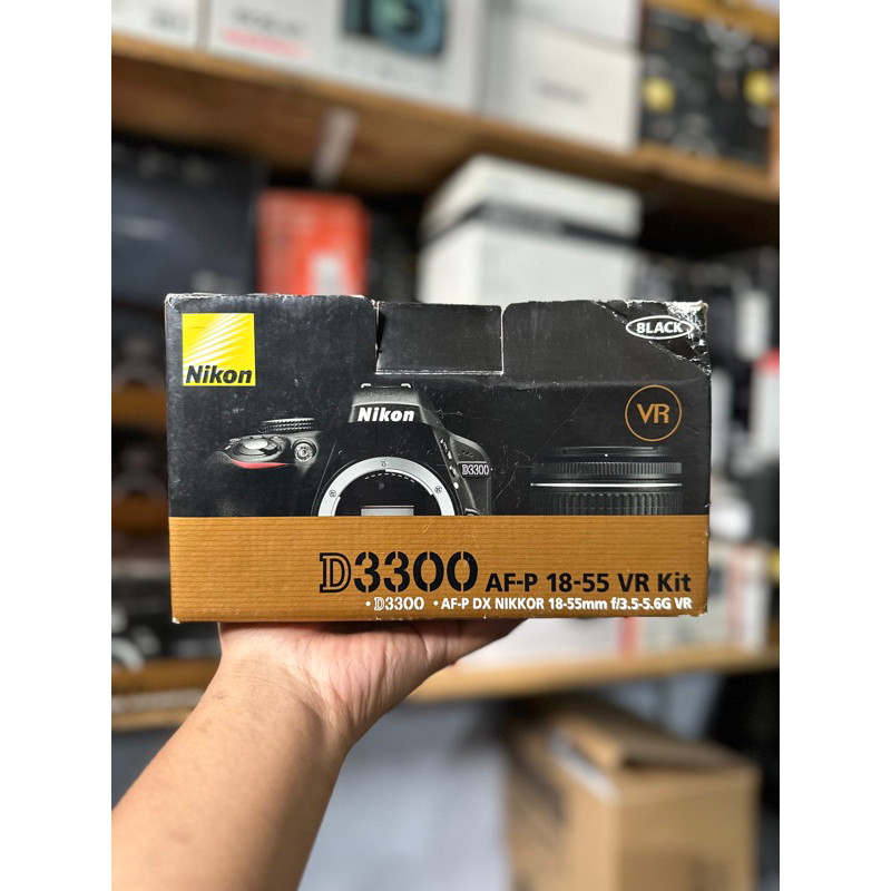 BOX BEKAS NIKON D3300 termurah di shopee