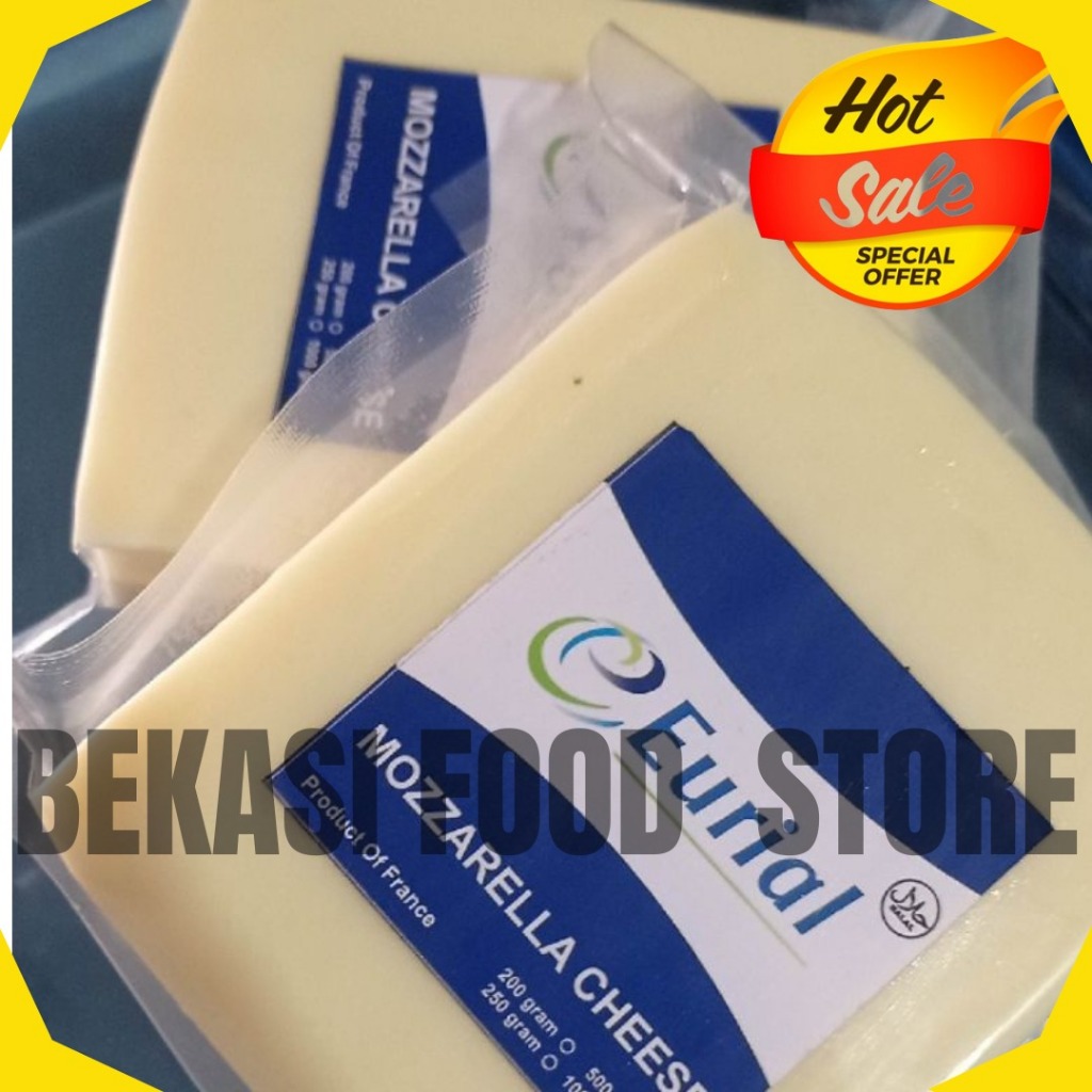 

Mozarella eurial 250gr dengan harga murah dan keju yang lumer