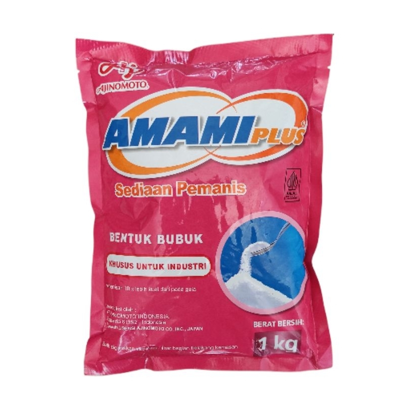 

AMAMI PLUS 1 kg / sediaan pemanis