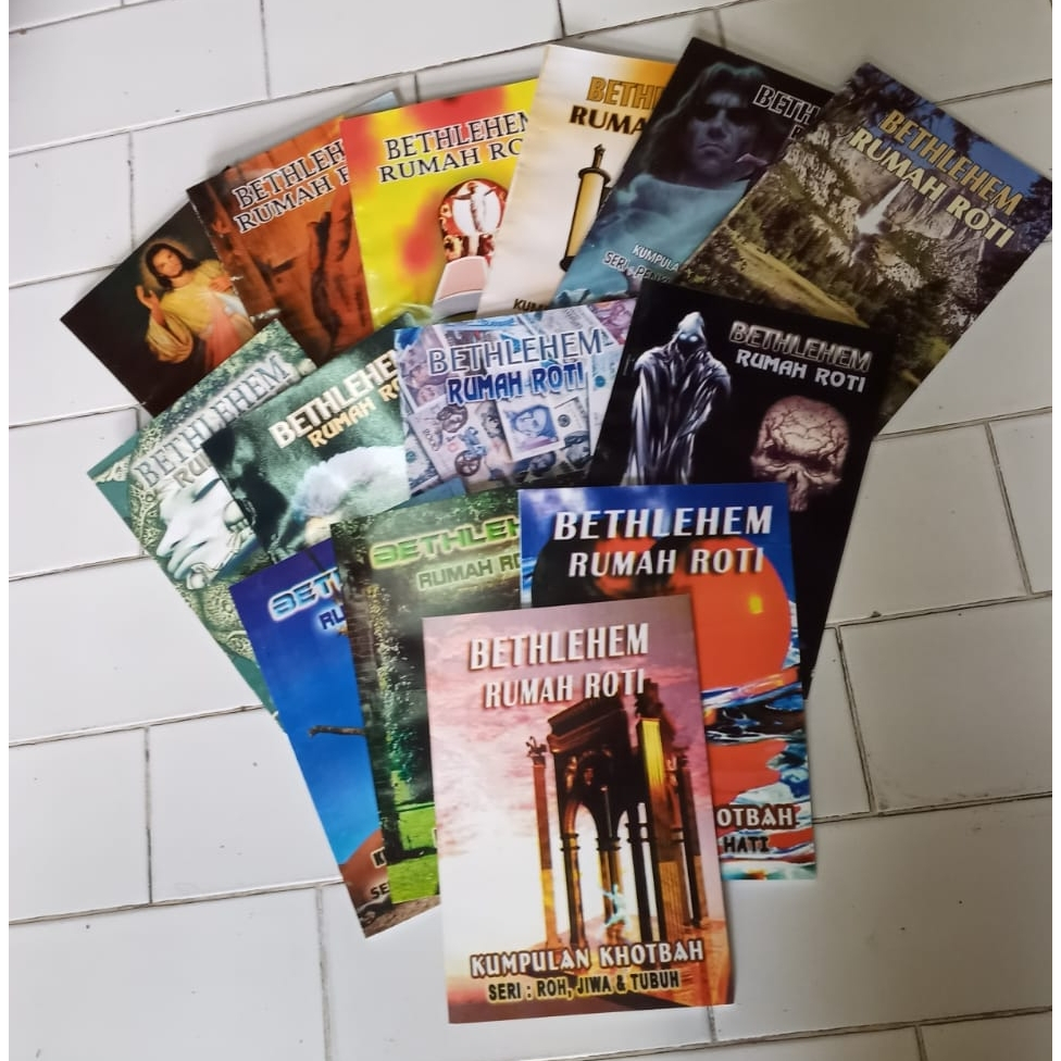 Buku Rohani Kristen - Kumpulan Naskah Khotbah Bethlehem Rumah Roti